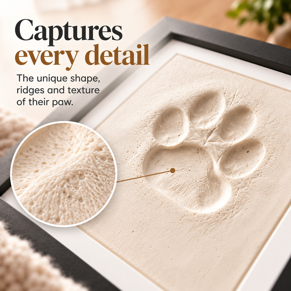 ForeverPaw™ Paw & Nose Print Keepsake Kit