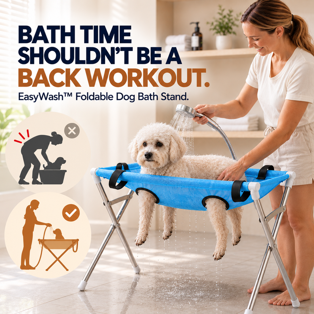 EasyWash™ Foldable Dog Bath Stand