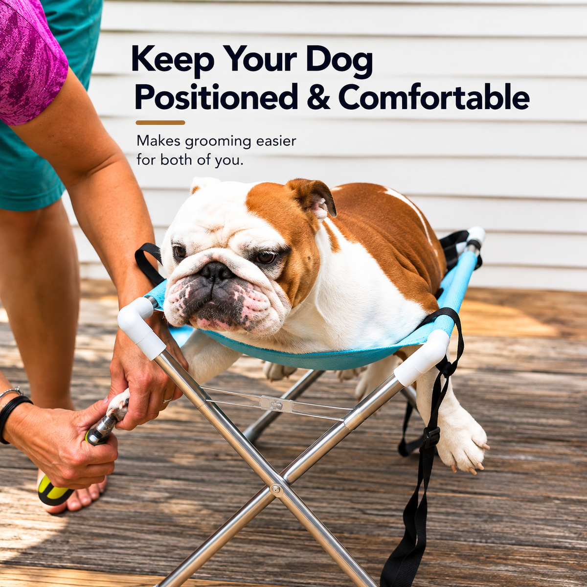 EasyWash™ Foldable Dog Bath Stand