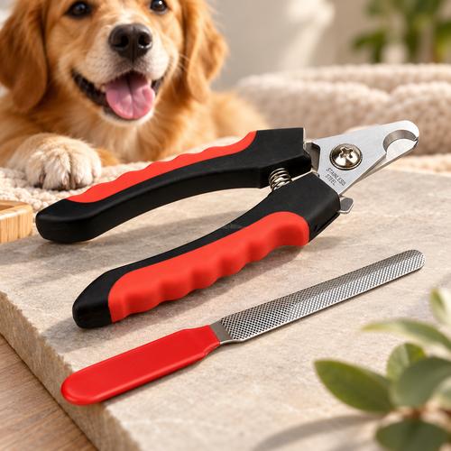 Dog Nail Clippers & File Set