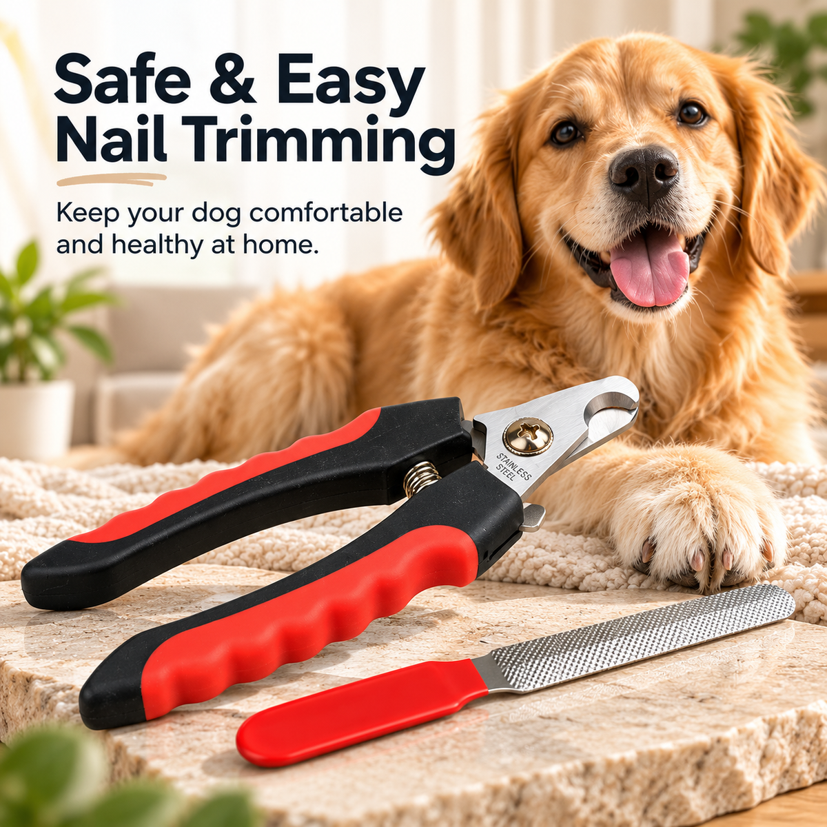 Dog Nail Clippers & File Set